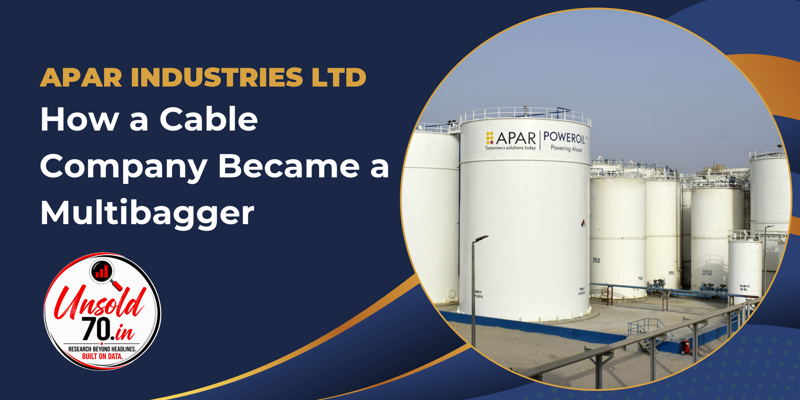 APAR Industries business growth story, covering conductors, cables, speciality oils and its transformation into a major industrial manufacturer.