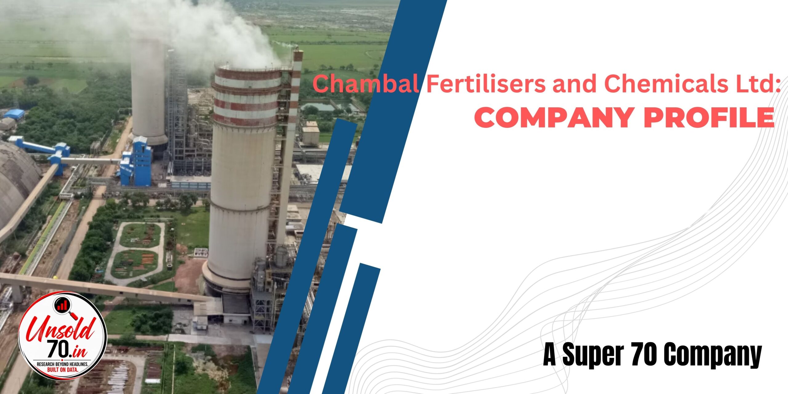 Chambal Fertilisers and Chemicals Ltd company profile covering fertiliser production, agricultural products, business operations and growth outlook.