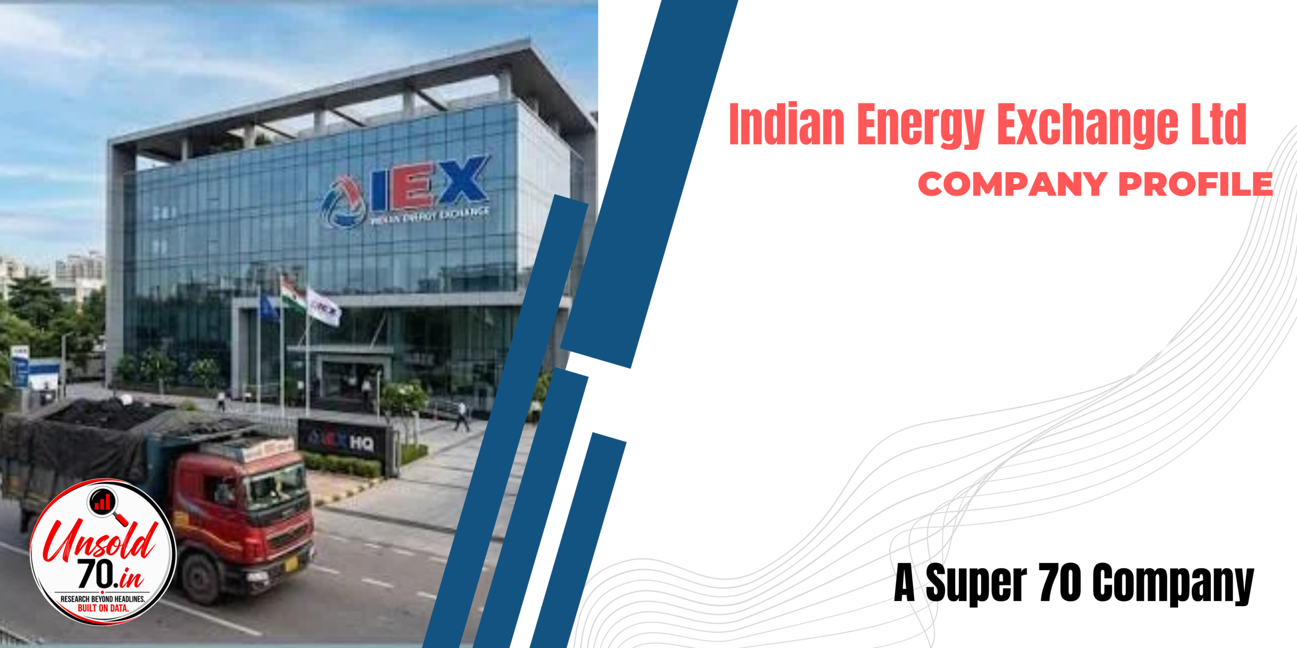 Indian Energy Exchange (IEX) company profile covering power trading, renewable energy markets, financial performance and business growth.