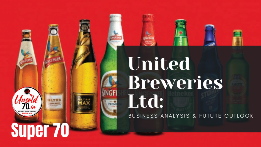 United Breweries Ltd business analysis covering its Kingfisher beer brand, business model, financial performance, growth opportunities and future outlook.