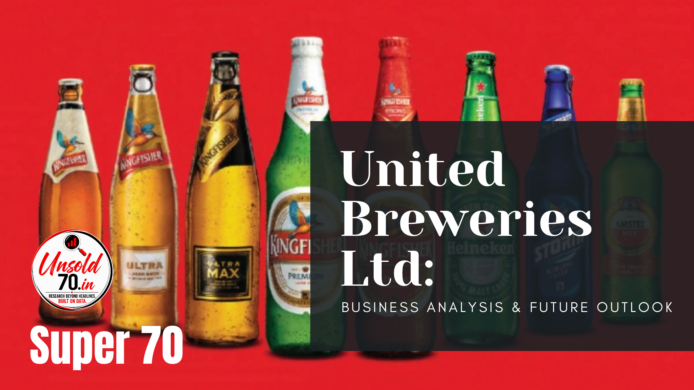 United Breweries Ltd business analysis covering its Kingfisher beer brand, business model, financial performance, growth opportunities and future outlook.